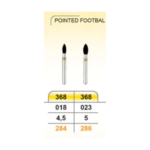 فرز الماسه پرداخت K.V.H مدل فوتبالی  368 Pointed Footbal - 368, 018