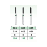 فرز الماسه K.V.H مدل چمفر 885 Beveled Cylinder - 885, 010